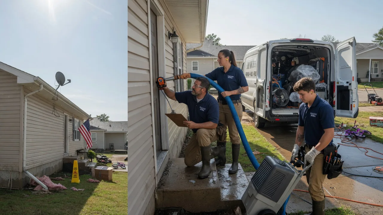 Ceiling Water Damage Restoration in Youngstown, FL near me